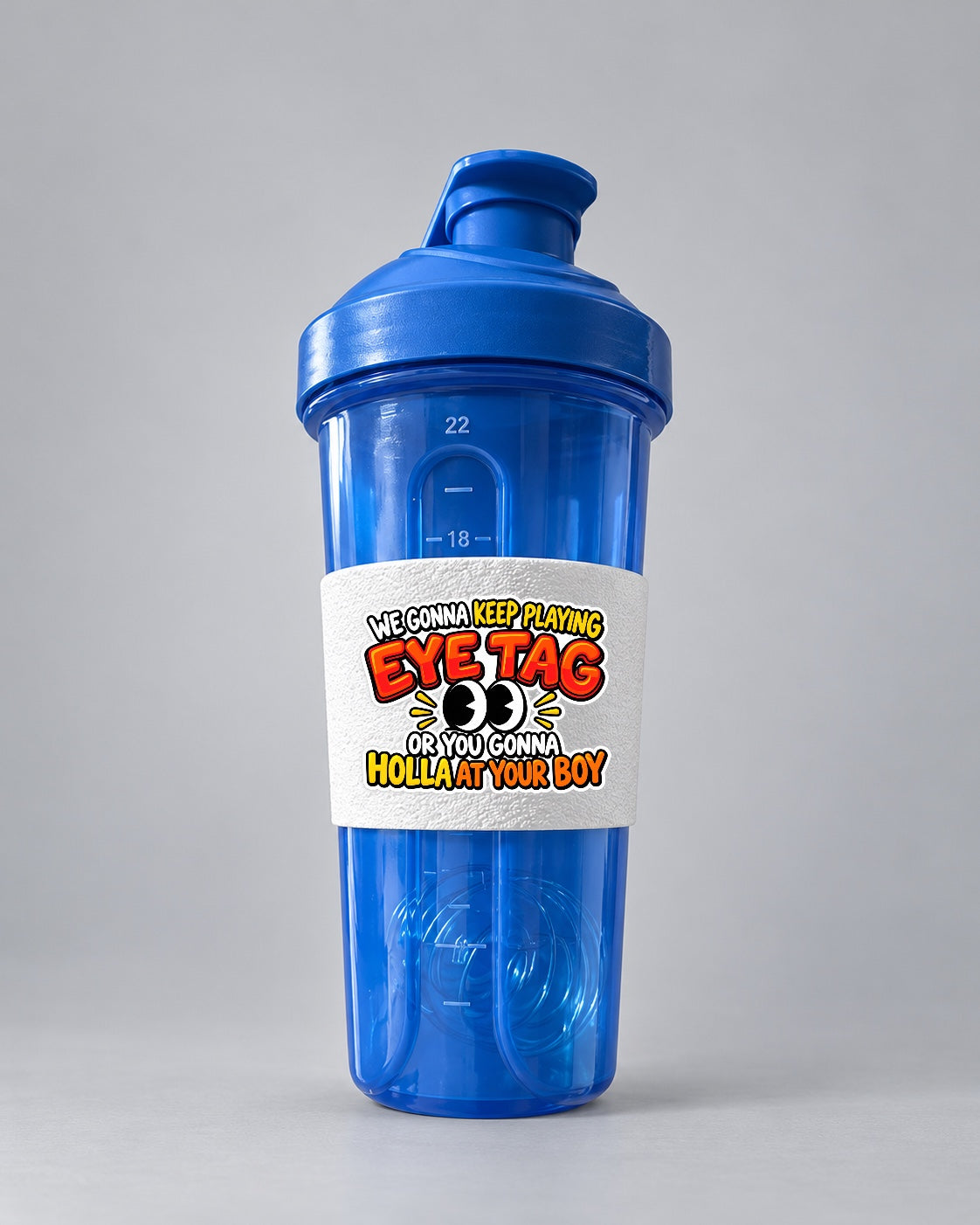 Blender bottle (Eye tag)